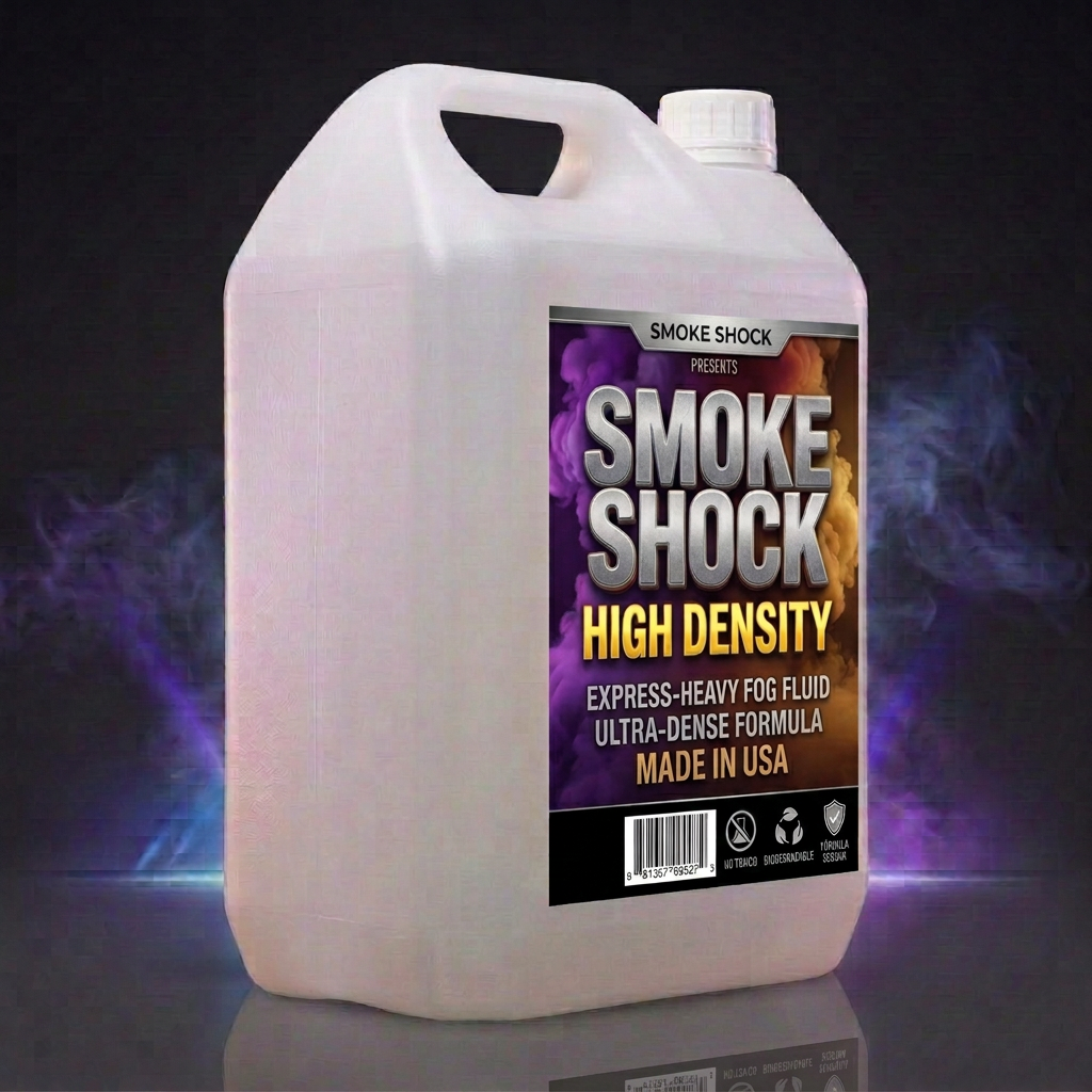 SMOKE SHOCK High Density, giro suave opuesto con humo azul y violeta
