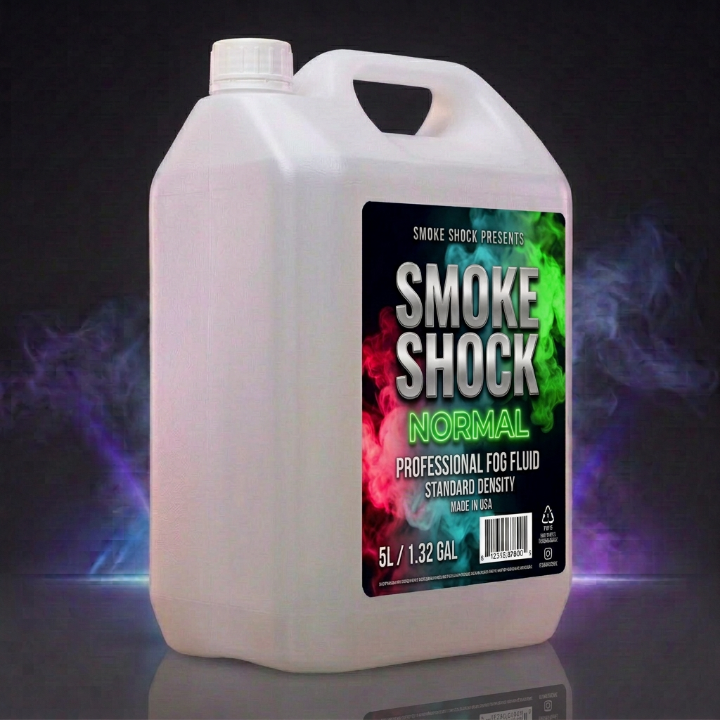 SMOKE SHOCK Normal, giro suave opuesto con humo azul y violeta