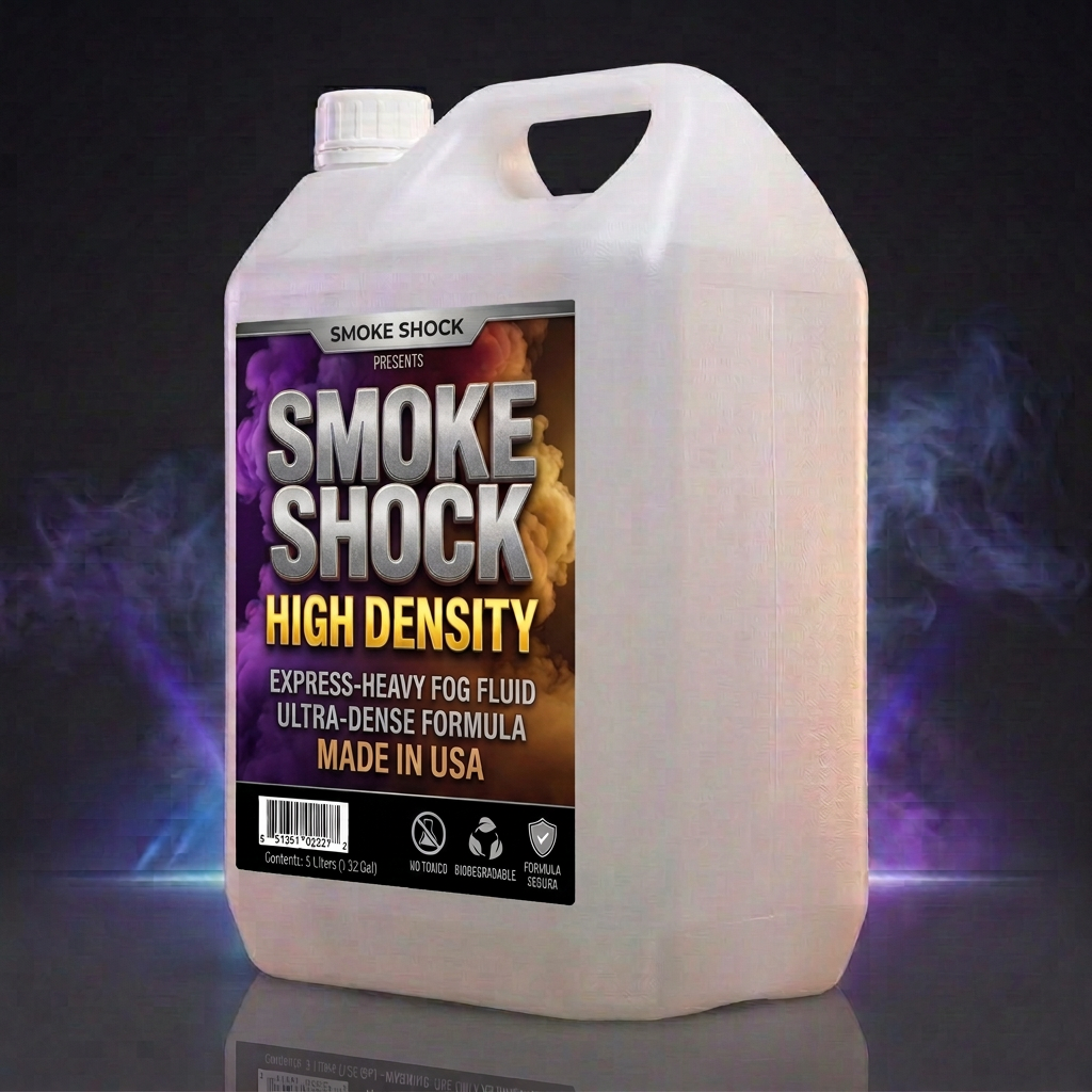 SMOKE SHOCK High Density, giro suave con humo azul y violeta