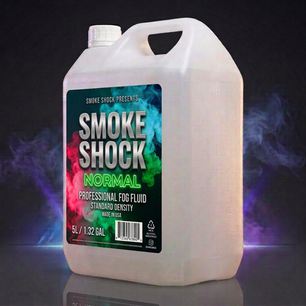 SMOKE SHOCK Normal, giro suave con humo azul y violeta
